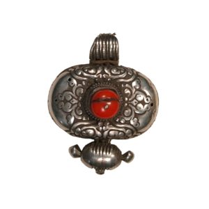 Tibetan Amulet Pendant Box