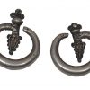 Woman's Earrings with Protective Symbol