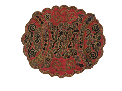 Women's Embroidered Applique. Dong or Kam people China