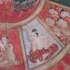 detailed photo of Burmese temple wall hanging