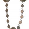 Antique Bhutanese silver necklace/dress fastener
